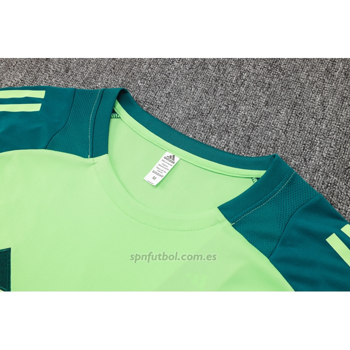 Chandal del Mexico Manga Corta 2024-2025 Verde - Pantalon Corto